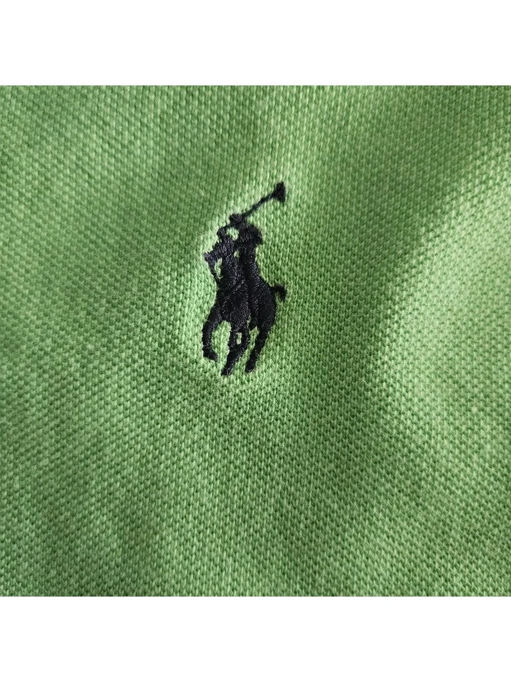 Polo Ralph Lauren Custom Fit Polo Shirt Green Men’s Large Classic Pony